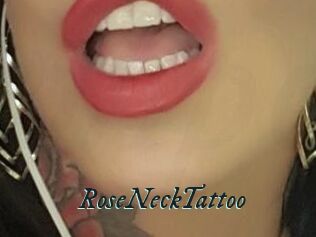 RoseNeckTattoo